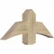 Ekena Millwork Bellingham Rough Sawn Timber Gable Bracket, Douglas Fir, 36"W x 15"H x 4"D x 6"F, 10/12 Pitch GBW036X15X0406BEL00RDF - alternate 2